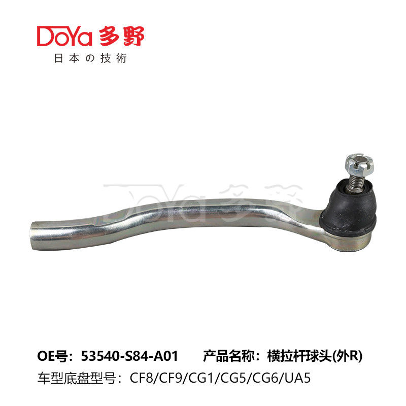 Control and Movement Tie Rod End with 1-2 Inches Adjustment Range and Grease Fitting